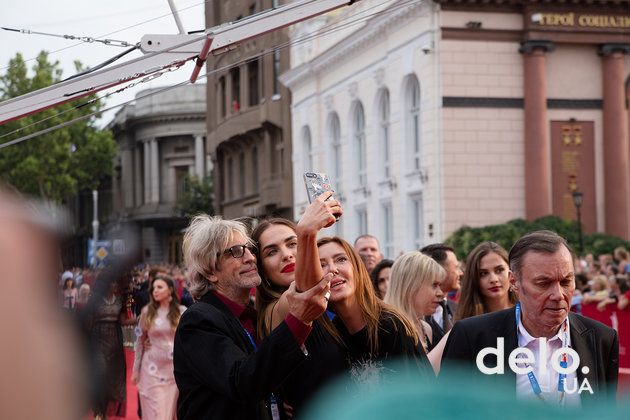 Красная дорожка Одесского кинофестиваля-2018. Фото: Дарья Гладских-Окорокова