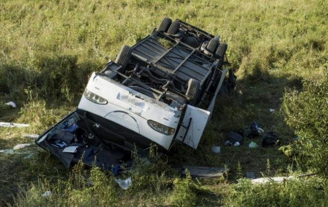 Автобус с украинцами попал в ДТП в Венгрии