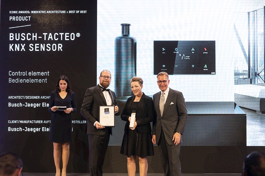 Сенсоры KNX ABB-tacteo® выиграли премию Iconic Award